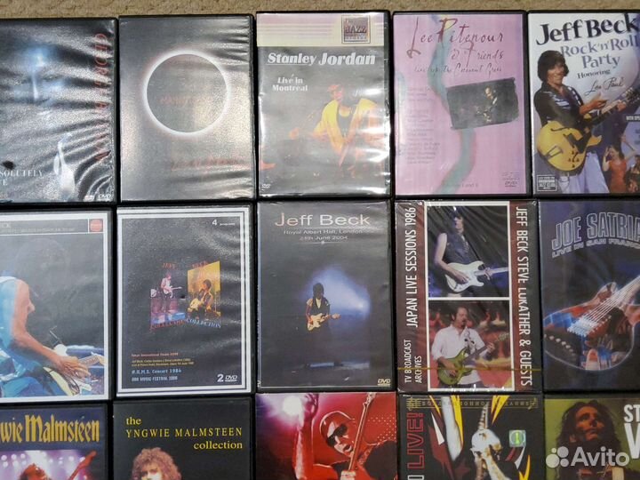 Двд великих гитаристов, мастеров джаза и прочее