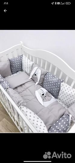 Бортики в детскую кроватку