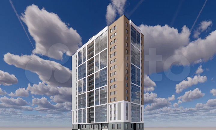 2-к. квартира, 37,5 м², 13/16 эт.