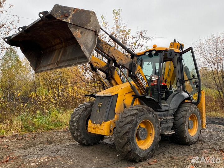 Услуги экскаватора-погрузчика JCB