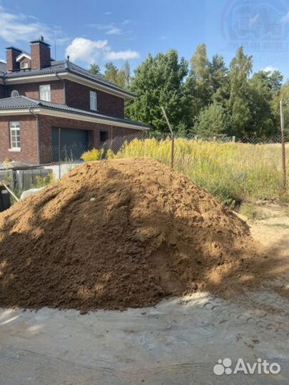 Щебень, песок