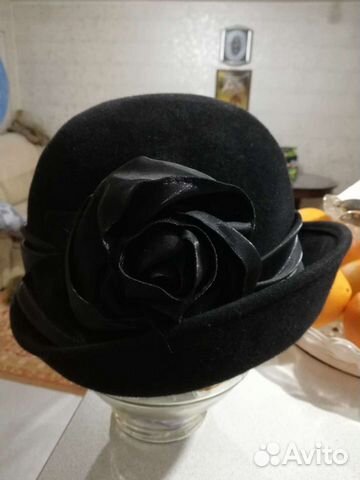 Шляпа фетровая женская