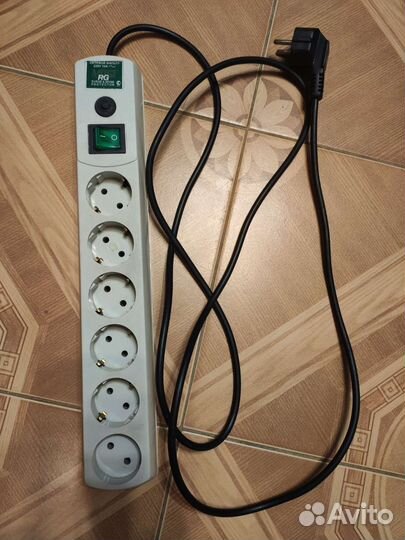 Сетевой фильтр на 6 розеток