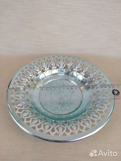 Тарелка хлебница сухарница