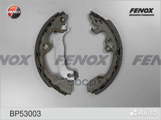 Колодки тормозные барабанные Ford Focus 98-04