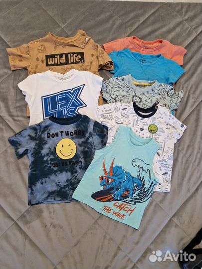 Вещи пакетом на мальчика 92 98