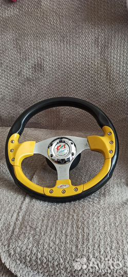 Спортивный руль на ваз