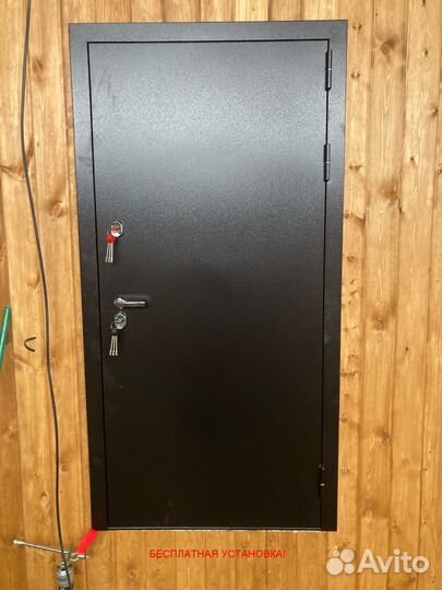 Входная дверь с качественной установкой