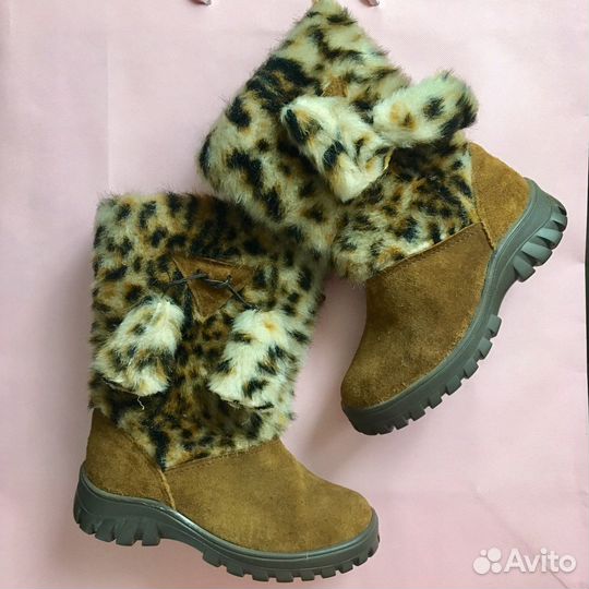 Новые зимние сапоги валенки для девочки 28 размер