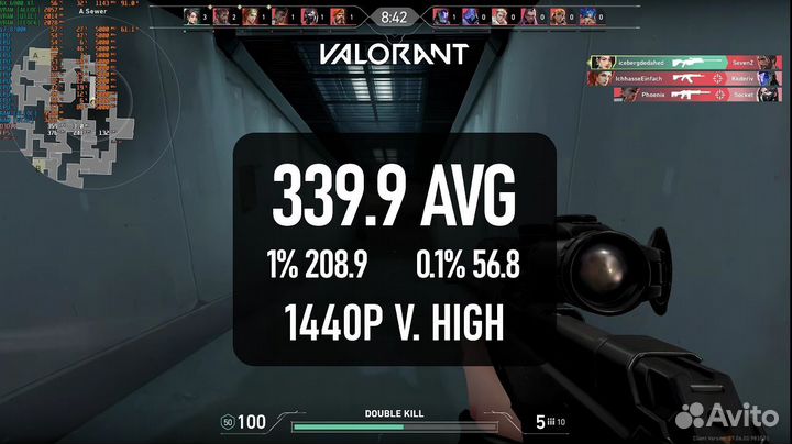 Intel Core i7-8700k - 12 потоков, 5 ггц в разгоне