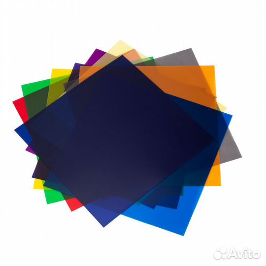 Набор гелей dofa 30х30см, 11 цветов