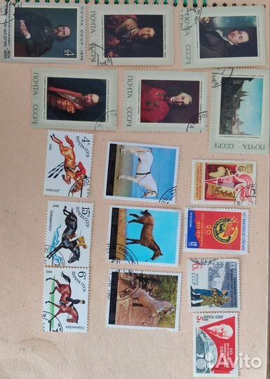 Почтовые марки СССР и не только