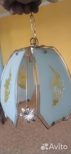 Люстра потолочная подвесная бу