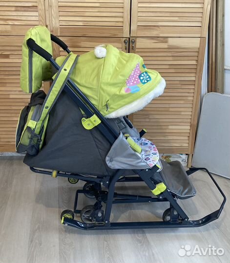 Санки коляска Ника