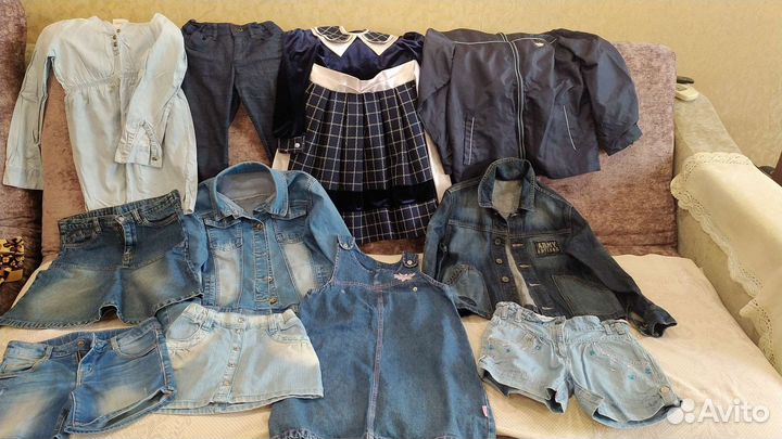 Вещи пакетом для девочки 12шт