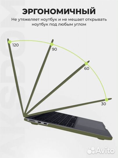 Чехол для макбука эйр MacBook Air 13 2018-2021 M1