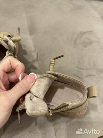 Ботинки для девочки демисезонные 21