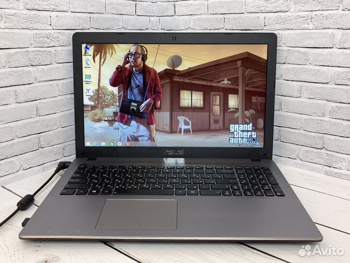 Игровой ноутбук Asus i3/Nvidia/6gb/2gb видео/гаран