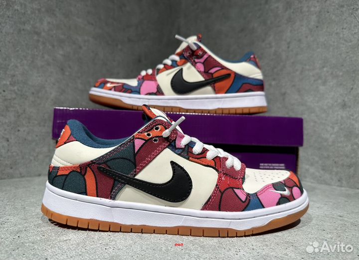 Кроссовки Dunk SB Low Pro QS Parra Abstract Art