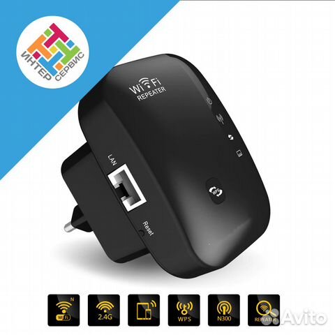 Беспроводной Wi Fi репитер W-NET U25