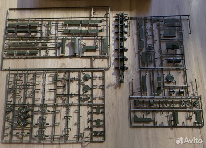 Сборная модель Тополь 1/72 без ракеты
