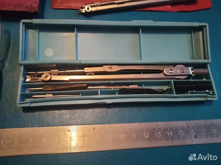 Готовальни,циркули-все одним пакетом