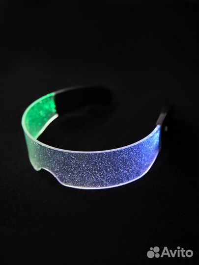 Светящиеся неоновые очки
