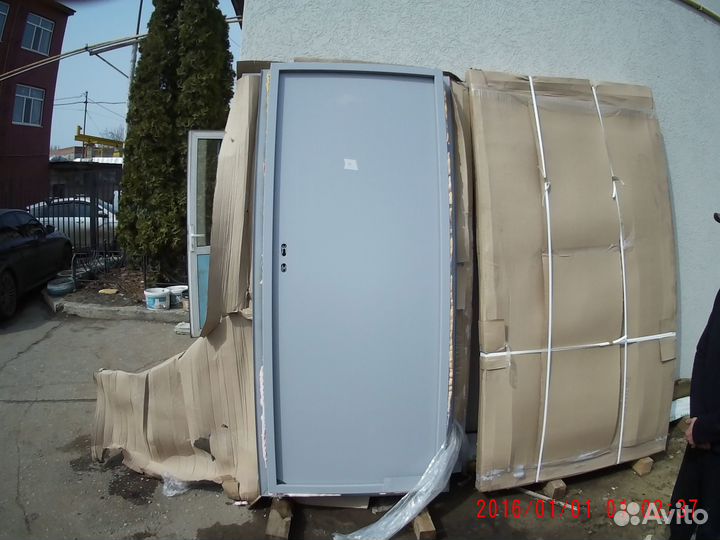 Двери металлические технические и противопожарные