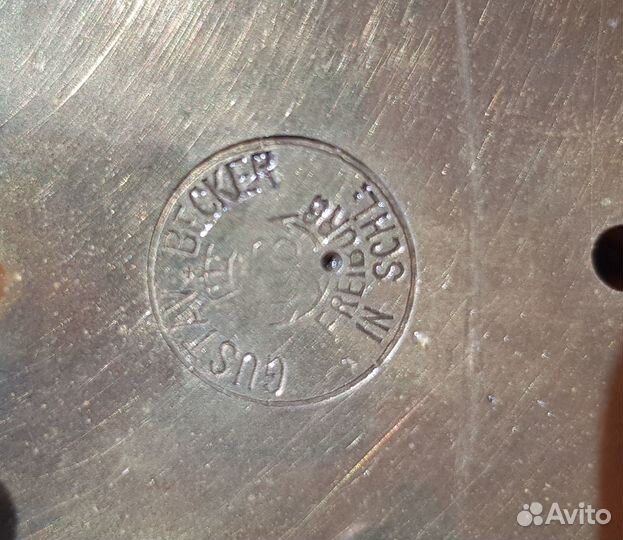 Настенные часы с боем Gustav Becker