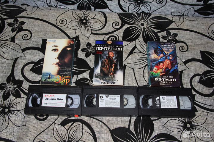 Видеокассеты VHS лицензия