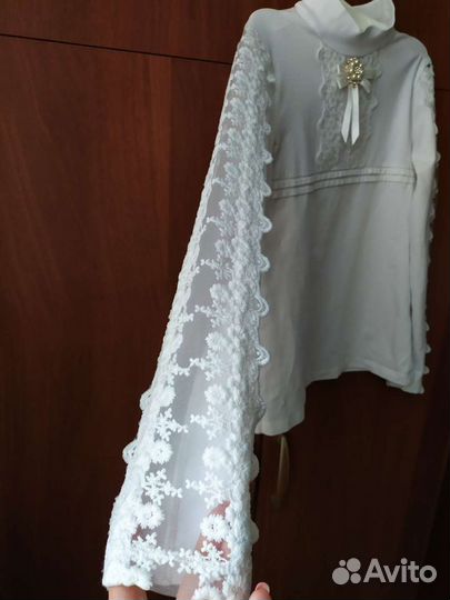 Школьная блузка 134 140