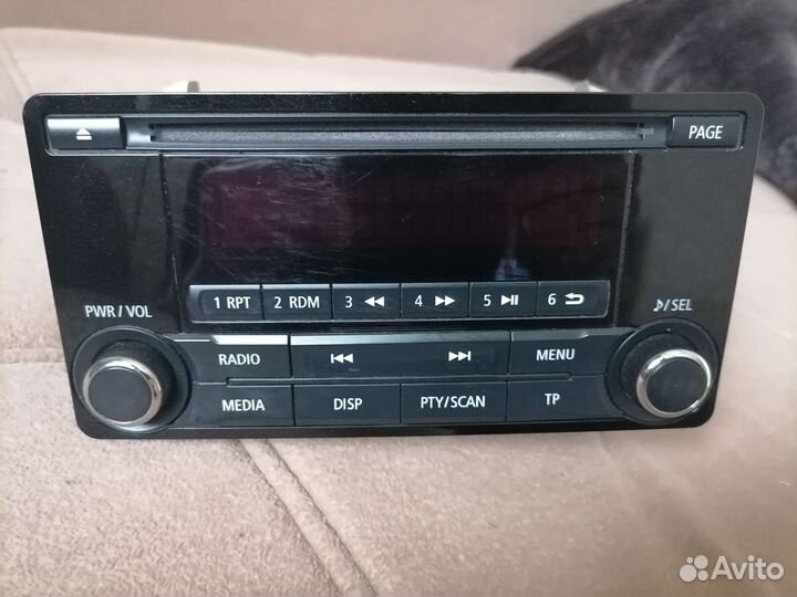 Штатная Магнитола на mitsubishi asx