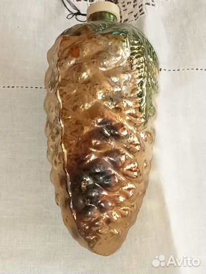 Ёлочная игрушка Кремлёвская шишка СССР