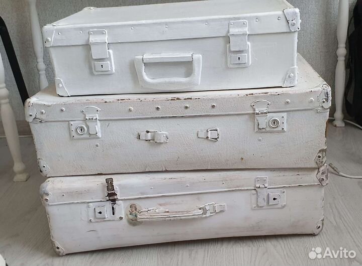 Чемоданы винтаж в стиле Прованс