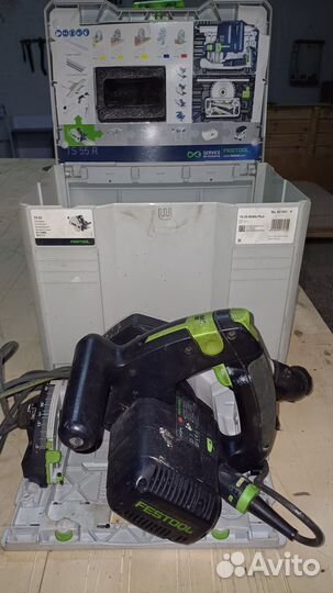 Погружная пила Festool TS55 rebq-Plus - бу как нов