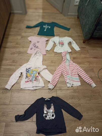 Детские вещи пакетом на девочку 116