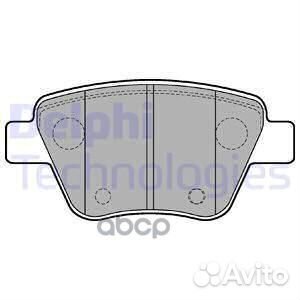 Колодки тормозные дисковые зад LP2178 Delphi