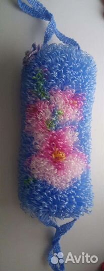 Мочалка с узором