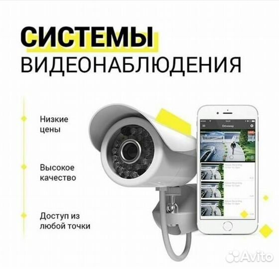 Установка видеонаблюдения. Монтаж настройка