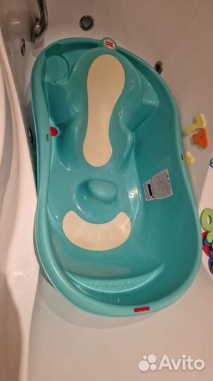Детская ванночка со сливом (для новорожденных)