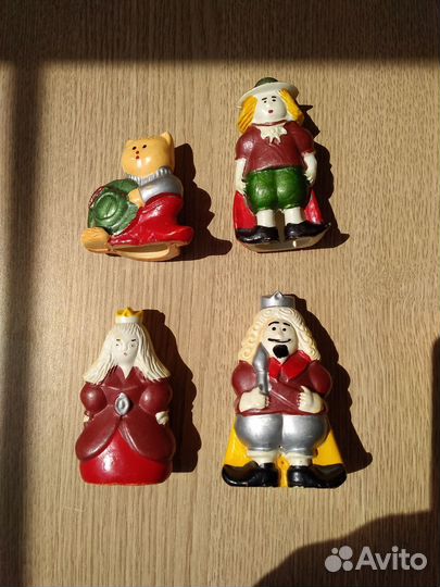 Игрушки фигурки СССР колкий пластик и литая резина