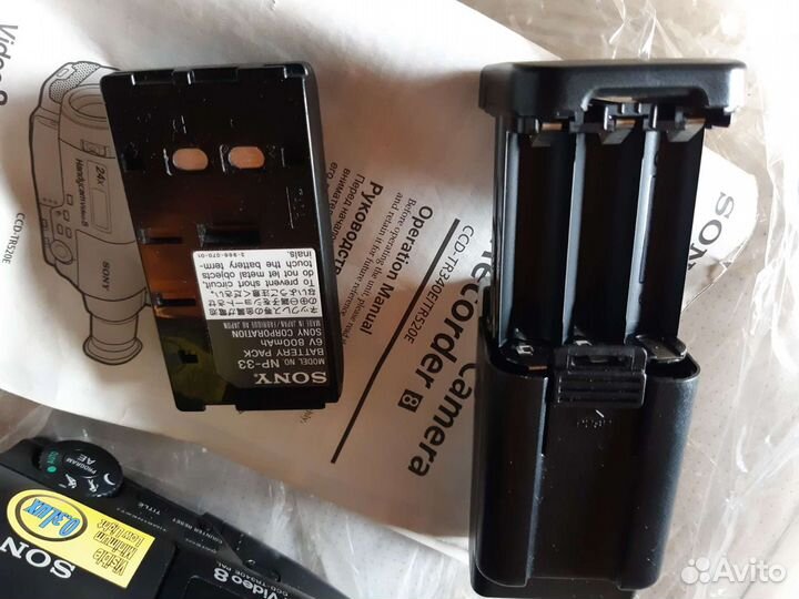 Видеокамера sony кассетная