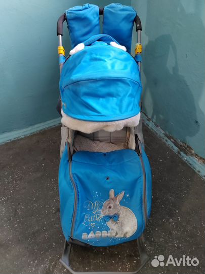 Коляска санки