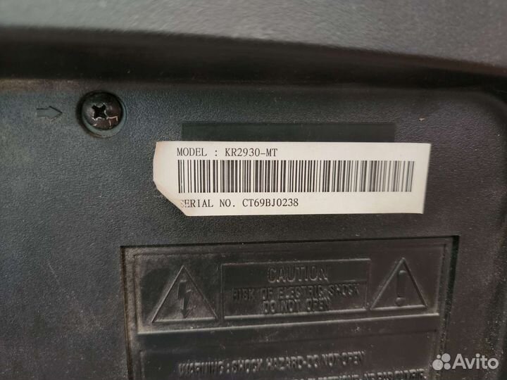Телевизор daewoo KR2930-MT
