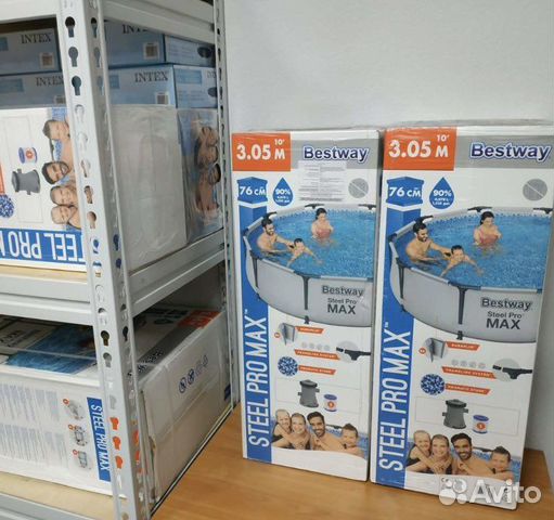 Бассейн каркасный 305х76 ассортимент