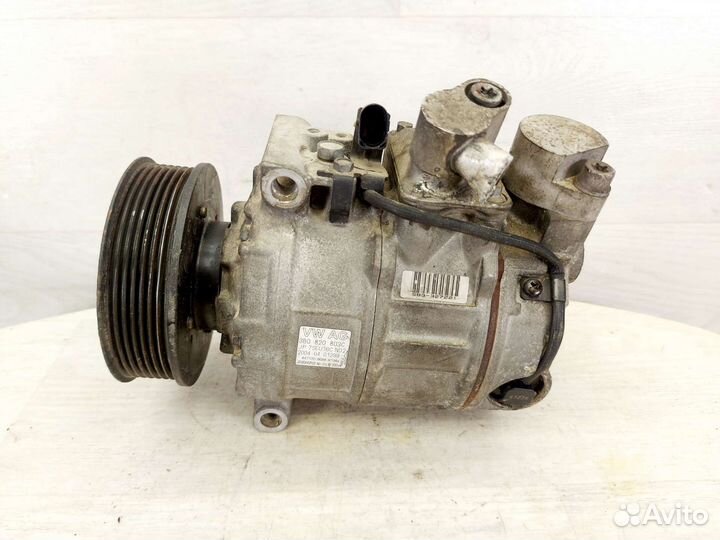 Компрессор кондиционера Porsche Cayenne 955. 3,2