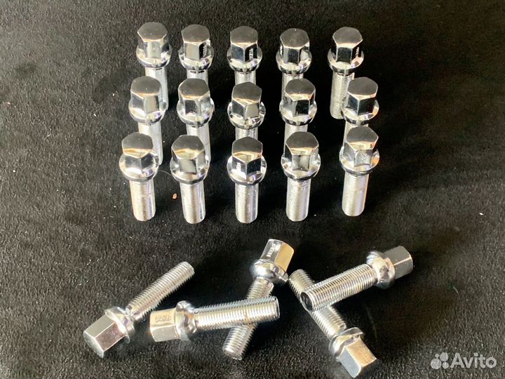 Болты колесные 20 шт mercedes 14/1.5