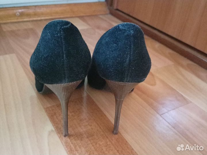 Туфли женские 36 размер натуральная замша