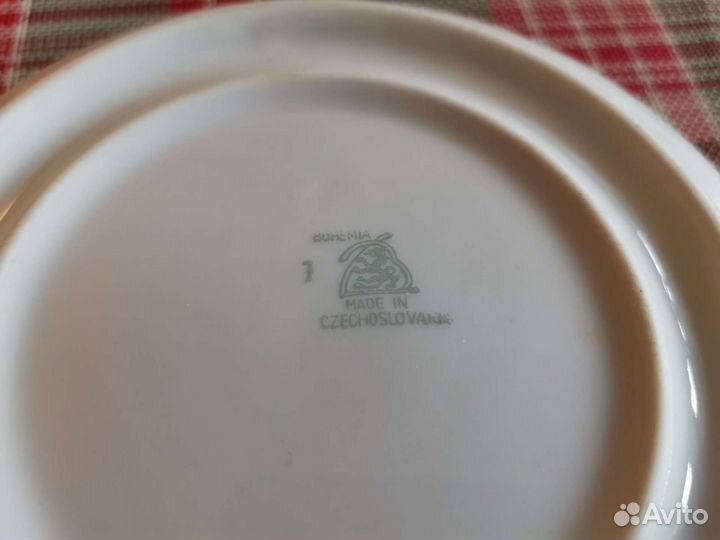 Масленка из набора Чехословакия Богемия