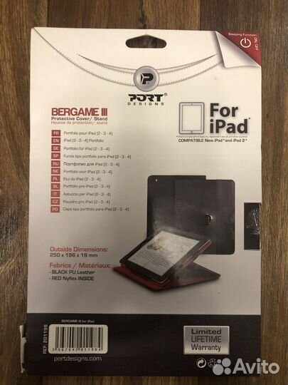 Чехол для планшета iPad 2/3/4/ Black